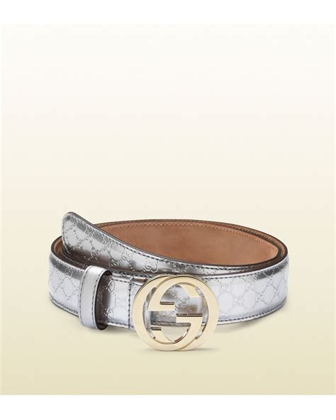 gucci belt with silver buckle women's|gucci belt on sale women's.